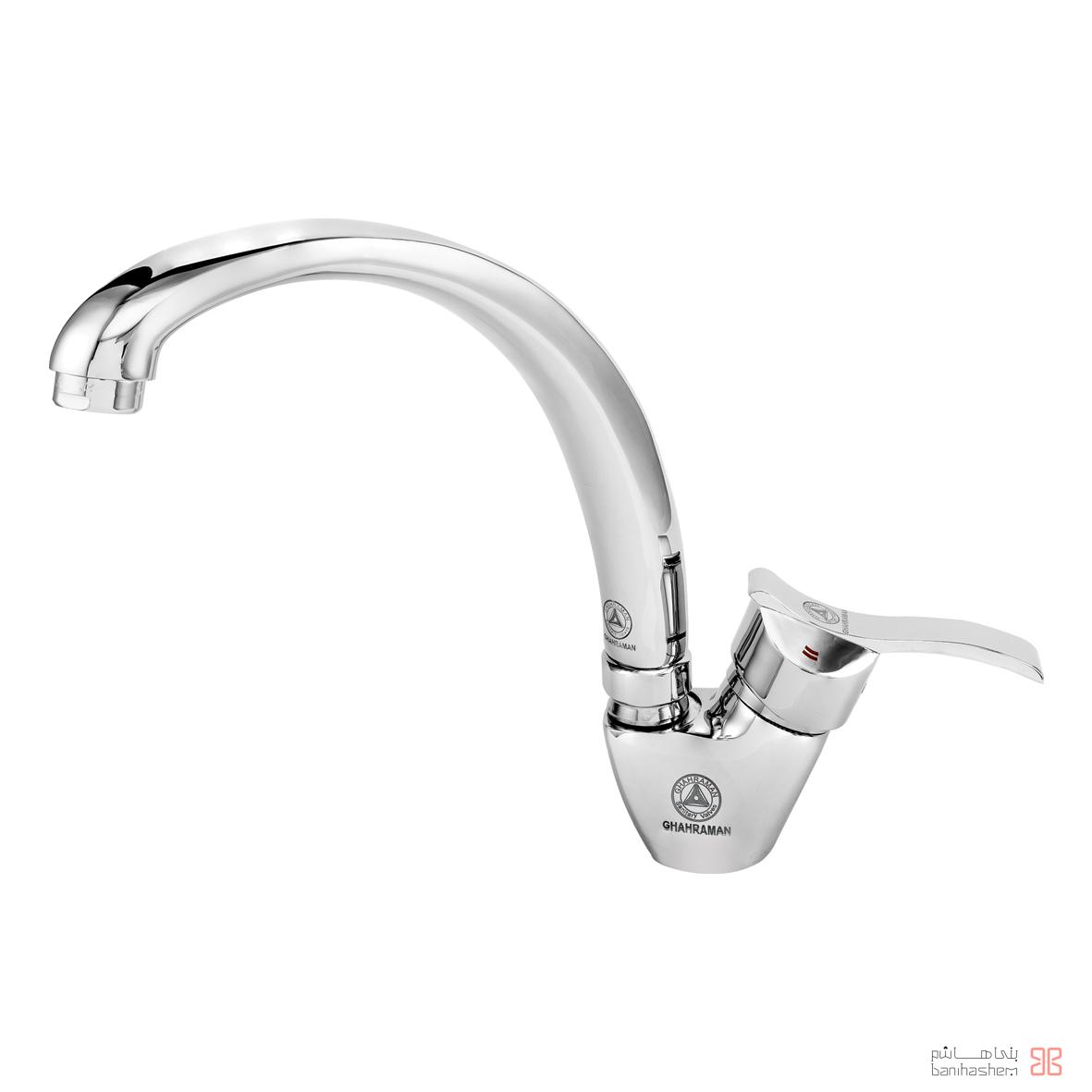 شیر ظرفشویی قهرمان مدل آبشار ۲