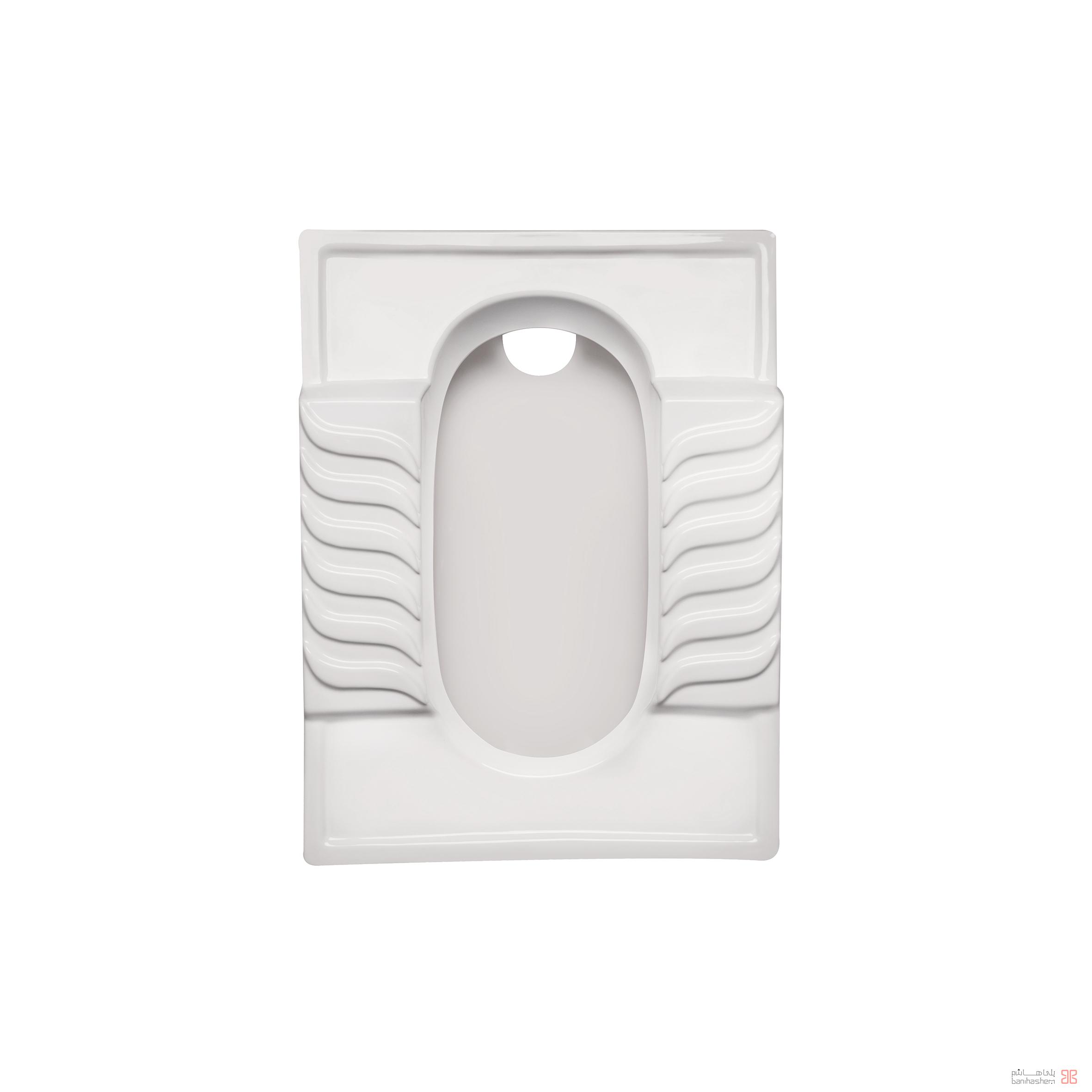 Elena-zamini-main توالت زمینی مروارید مدل النا طبی - Image 1