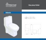 توالت فرنگی چینی کرد آدونیس - Image 2