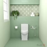 توالت فرنگی چینی کرد آدونیس - Image 3