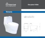 توالت فرنگی چینی کرد ویکتوریا - Image 2