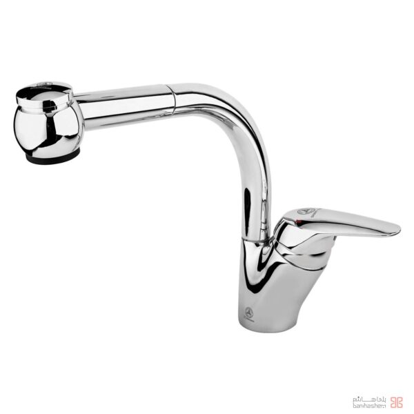 شیر ظرفشویی شلنگدار قهرمان مدل آرمال