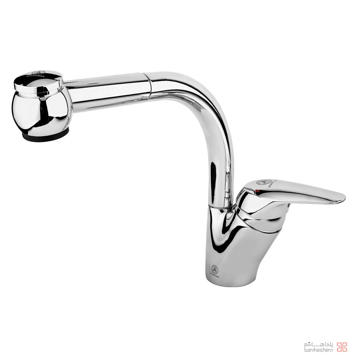 ghahreman-sink-arman شیر ظرفشویی شلنگدار قهرمان مدل آرمال - Image 1