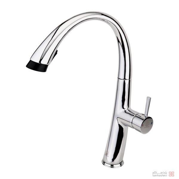 شیر ظرفشویی شلنگدار قهرمان مدل موج