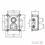 باکس شیر توکار شودر A - Image 2