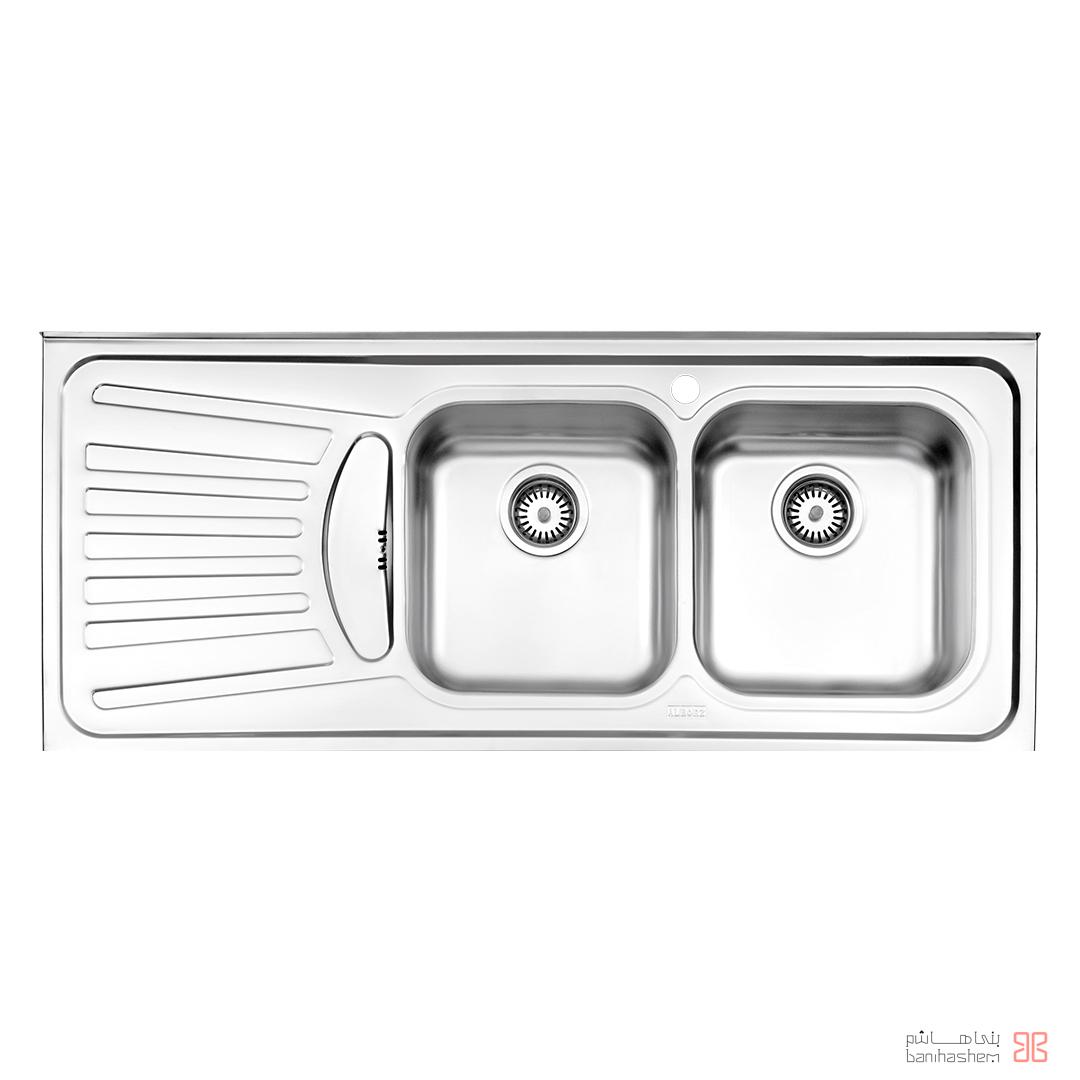 alborz-sink-725-50 ﺳﻴﻨک فانتزی استیل البرز مدل 725/50 روکار - Image 1