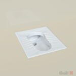 کاسه توالت چینی کرد مدل آرین–CloseRim - Image 2