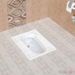 کاسه توالت چینی کرد مدل آزالیا - Image 4