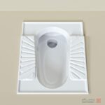کاسه توالت چینی کرد مدل اریکا تخت - Image 3
