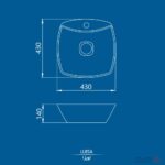 روکابینتی چینی کرد مدل لوئیزا - Image 5
