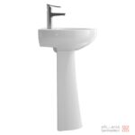 روشویی پایه دار چینی کرد مدل کاملیا–سایز55 - Image 3