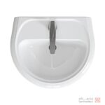 روشویی پایه دار چینی کرد مدل جاسمین - Image 4