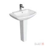 روشویی پایه دار چینی کرد مدل ویولا