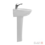 روشویی پایه دار چینی کرد مدل آرین - Image 3