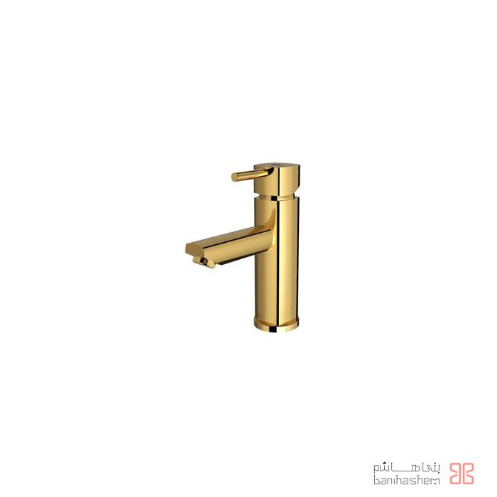 shoder-roshuii-Yonik-g شیر روشویی شودر مدل یونیک طلایی - Image 1