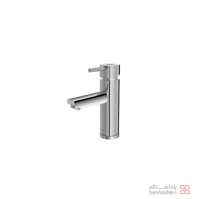 shoder-roshuii-Yonik شیر روشویی شودر مدل یونیک کروم - Image 1