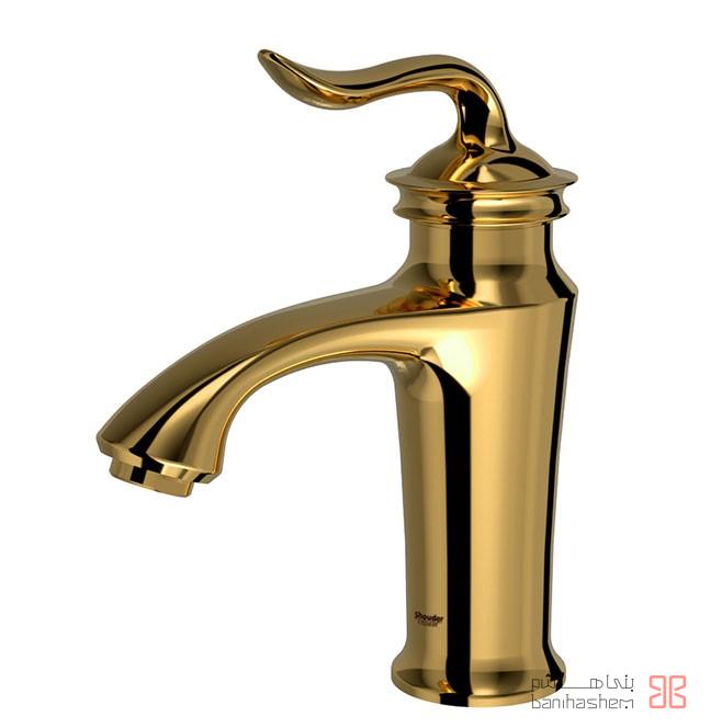 shoder-roshuii-loka-gold شیر روشویی شودر مدل لوکا طلایی - Image 1