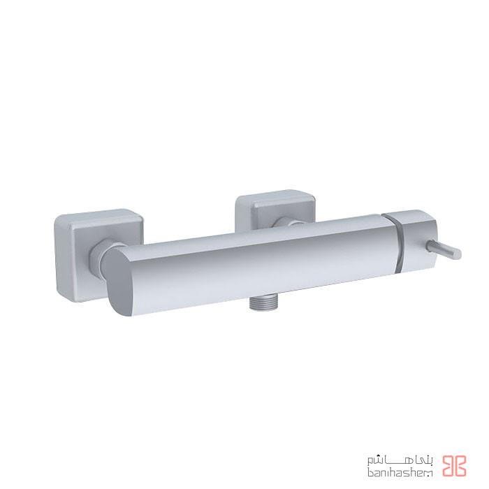 shoder-toilet-Yonik-mat شیر توالت شودر مدل یونیک کروم مات - Image 1