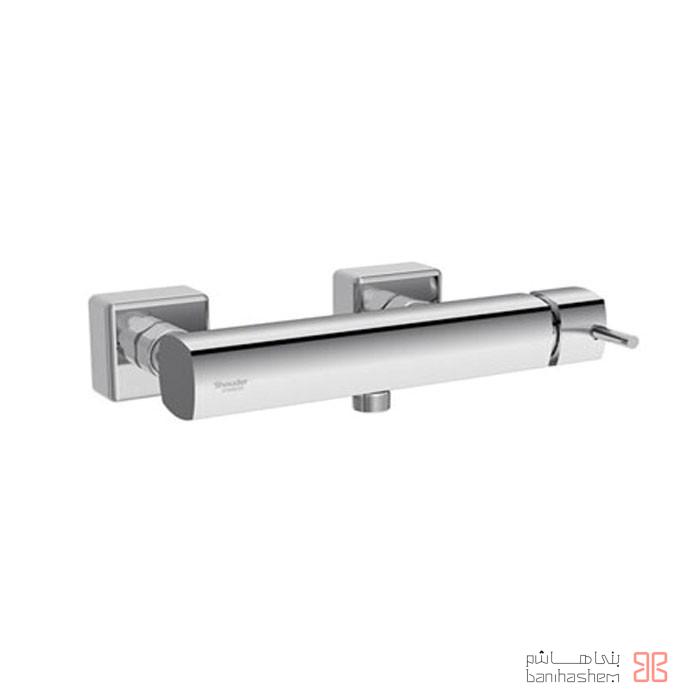 shoder-toilet-Yonik شیر توالت شودر مدل یونیک کروم - Image 1