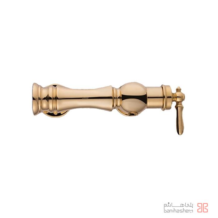 shoder-toilet-bezans-gm شیر توالت شودر مدل بیزانس طلایی مات - Image 1