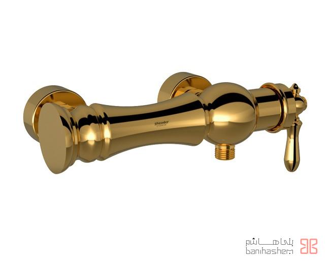 shoder-toilet-bezans-gold شیر توالت شودر مدل بیزانس طلایی - Image 1