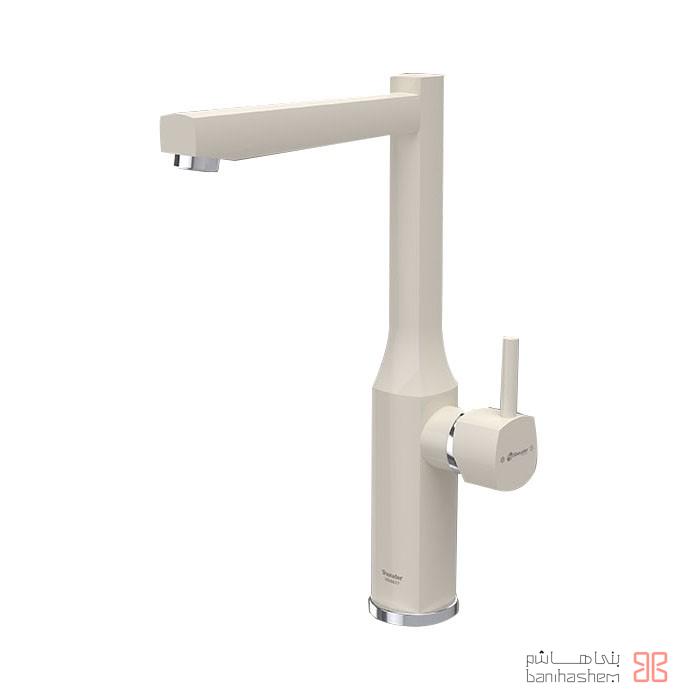 shoder-zarfshuii-Yonik-shiri شیر ظرفشویی شودر مدل یونیک شیری کروم - Image 1