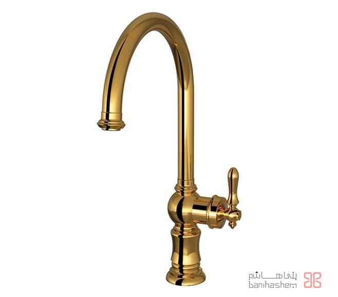 shoder-zarfshuii-bezans-gold شیر ظرفشویی شودر مدل بیزانس طلایی - Image 1