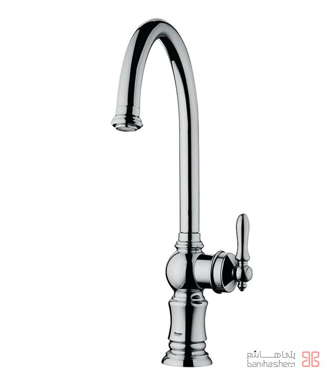 shoder-zarfshuii-bezans شیر ظرفشویی شودر مدل بیزانس کروم - Image 1