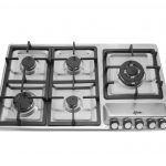 اجاق گاز استیل پنج شعله آلوین مدل AS507