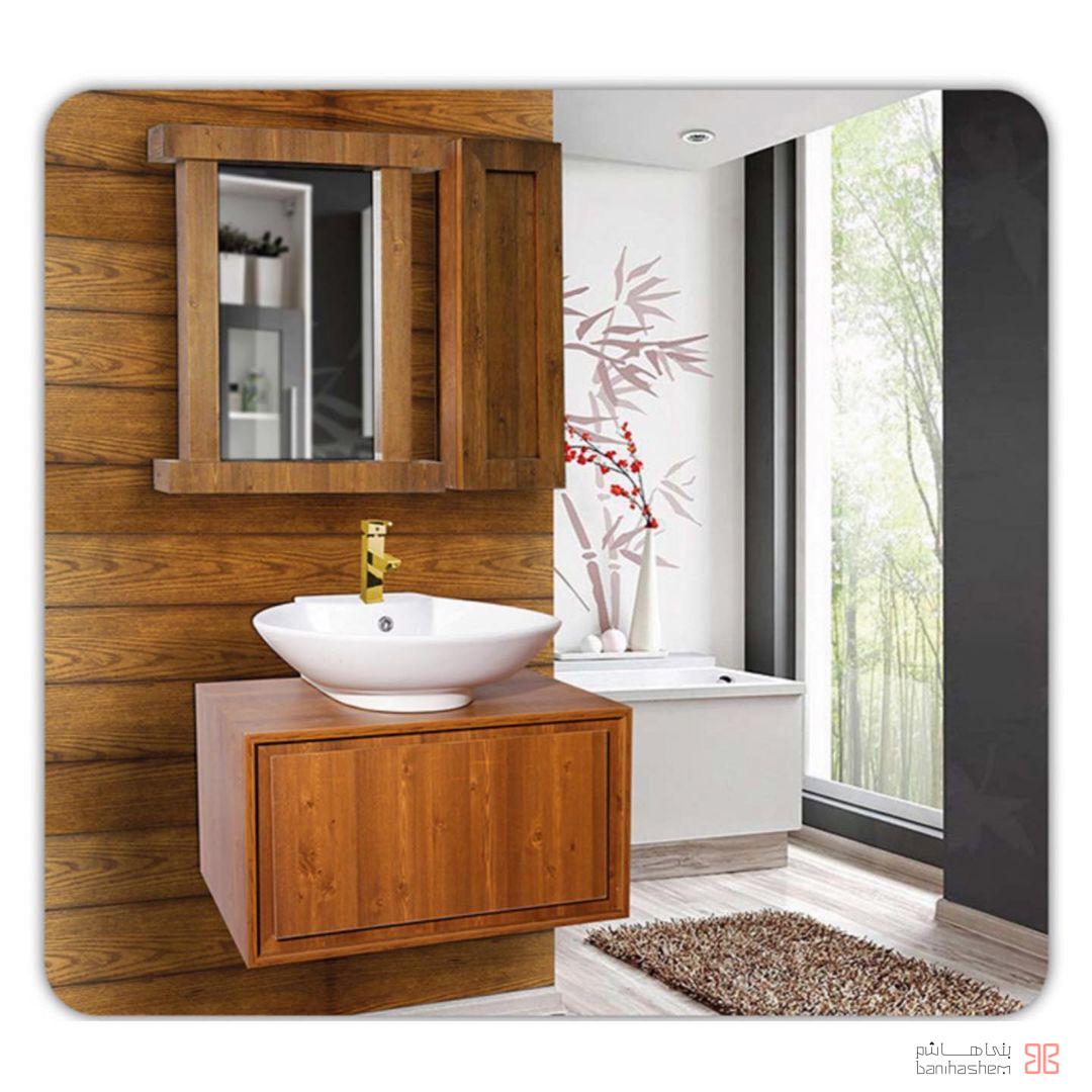 caspian-caspian-chob کابینت روشویی طرح چوب کاسیپن مدل کاسپین - Image 1