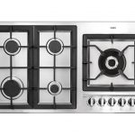 اجاق گاز میکس پلاس 5شعله استیل مدل-513S