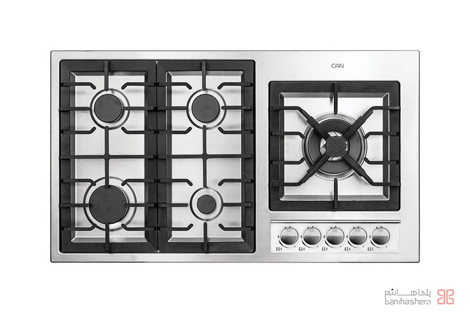 122104 اجاق گاز کن 5شعله استیل مدل-513S - Image 1