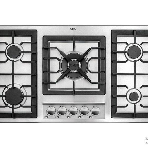 اجاق گاز کن 5شعله استیل مدل-518S