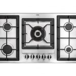 اجاق گاز میکس پلاس 5شعله استیل مدل-518S