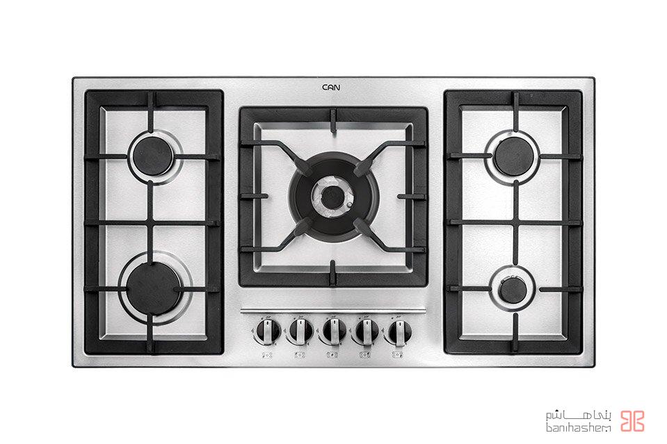122108 اجاق گاز میکس پلاس 5شعله استیل مدل-518S - Image 1