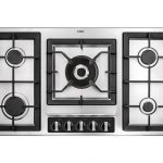 اجاق گاز میکس پلاس 5شعله استیل مدل-518M