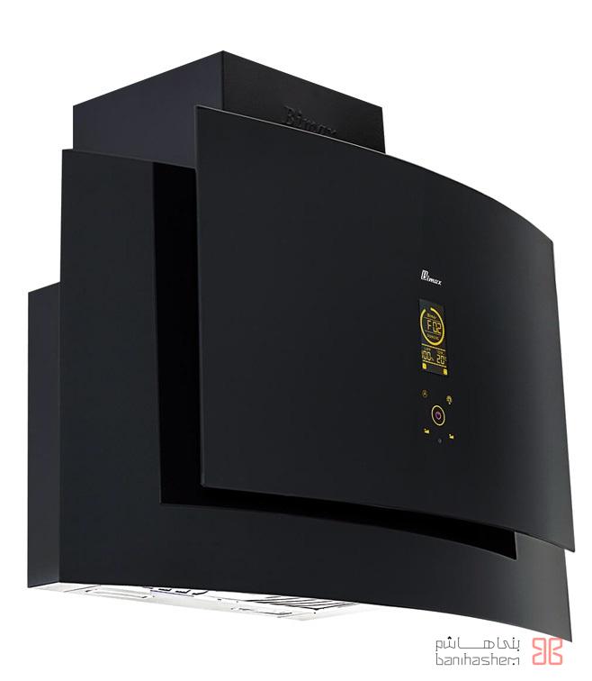 bimax-hood-2056 هود آشپزخانه بیمکث مدل B2056 U مشکی (موتورفلزی) - Image 1