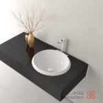 روشویی روکابینتی گلسار مدل گلوری - Image 2