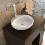 روشویی روکابینتی گلسار مدل جی ال 10-جا شیر