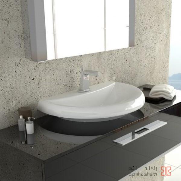 Golsarfars-Kabin-JL7-1 روشویی روکابینتی گلسار مدل جی ال 7 - Image 1