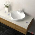 روشویی روکابینتی گلسار مدل جی ال 9-گوشه - Image 2