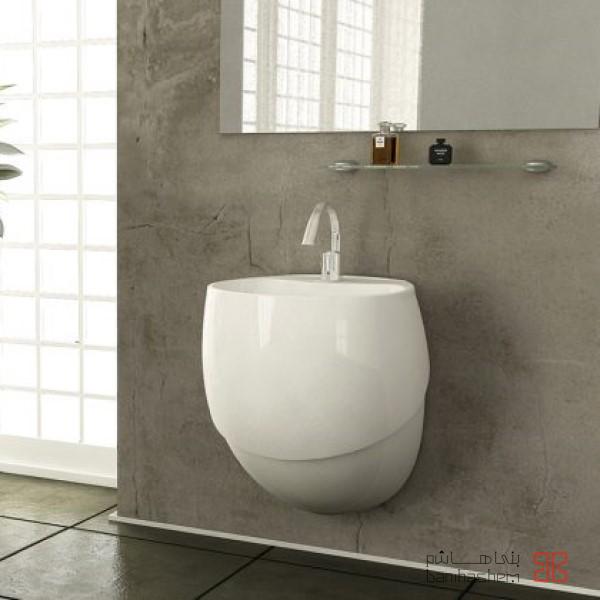 Golsarfars-Nim-Glory-1 روشویی نیم پایه گلسار مدل گلوری - Image 1