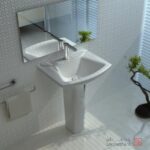 روشویی پایه دار گلسار مدل پارمیس - Image 2