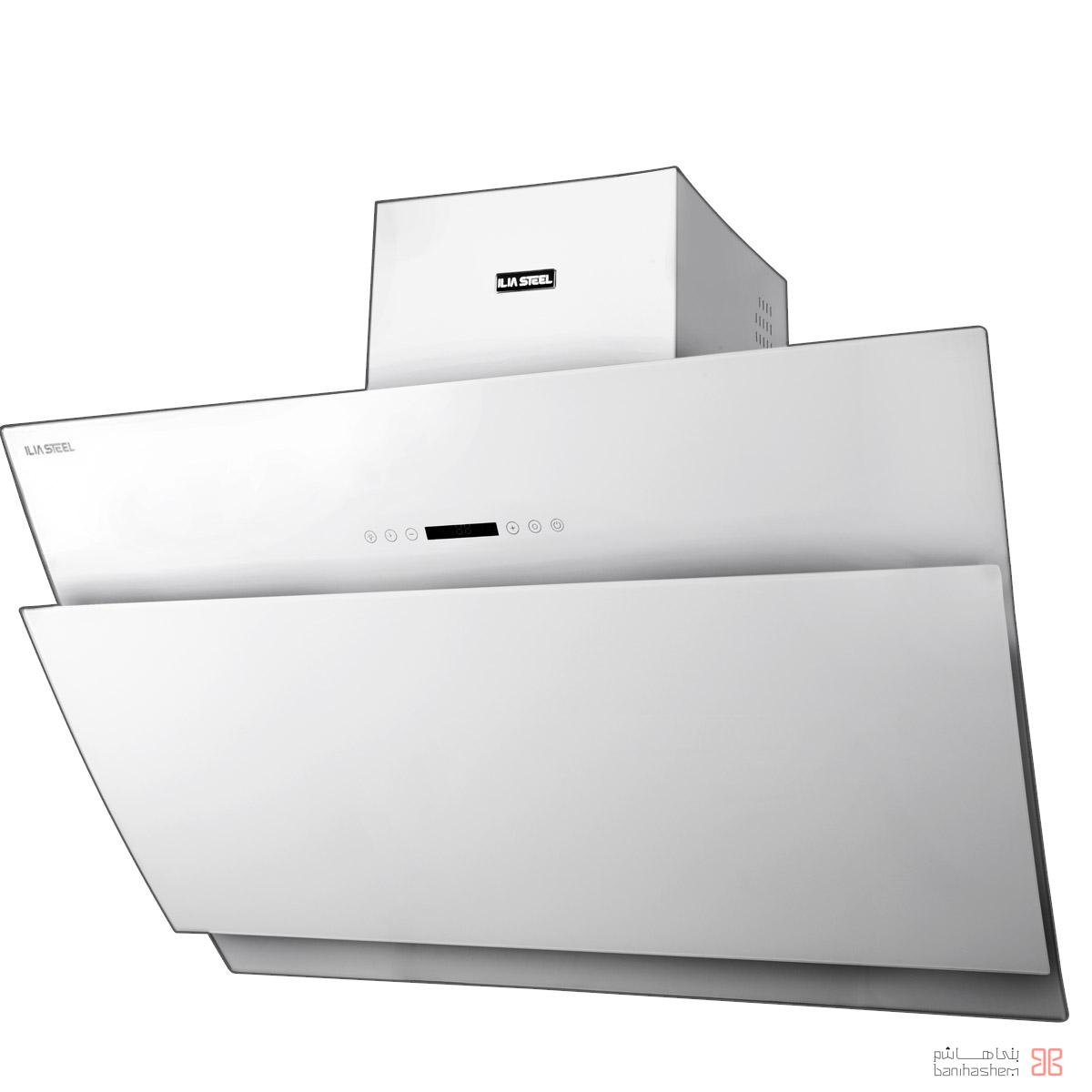 Iliasteel-Hood-Sarina-Kham-W هود مورب ایلیا استیل مدل سارینا خم سفید - Image 1