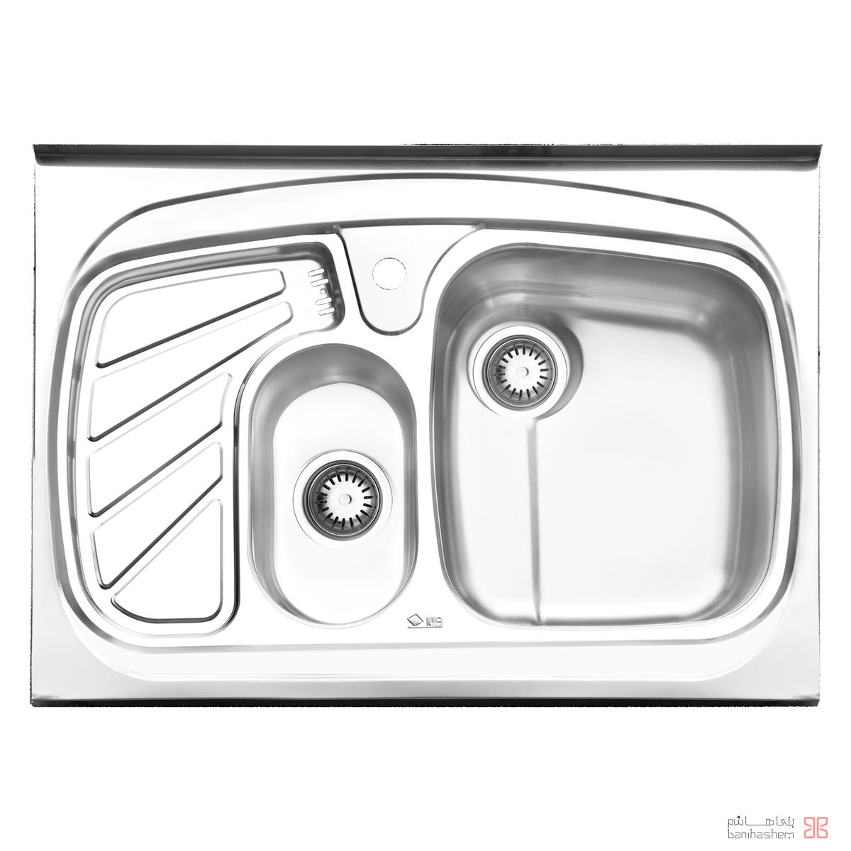 Iliasteel-Sink-1018R سینک ایلیا استیل مدل 1018 - Image 1