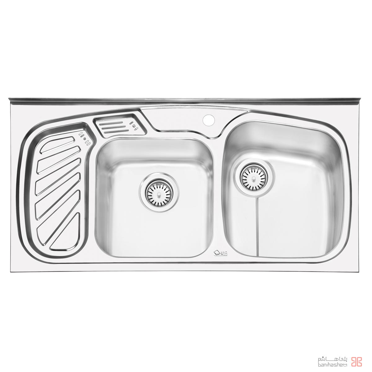 Iliasteel-Sink-1020R سینک ایلیا استیل مدل 1020 - Image 1