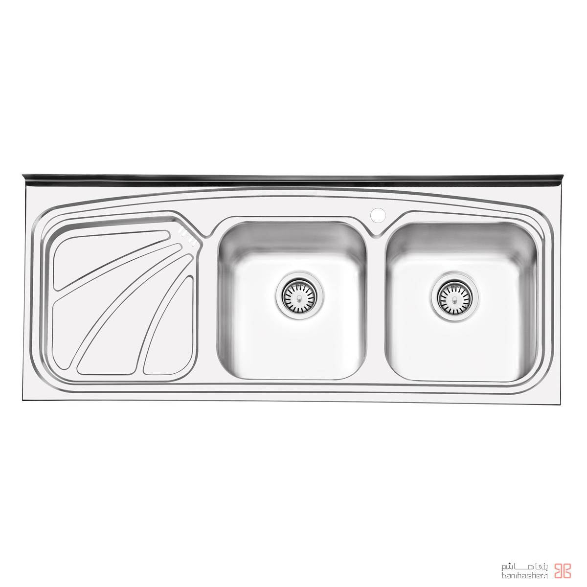 Iliasteel-Sink-1023R سینک ایلیا استیل مدل 1023 - Image 1