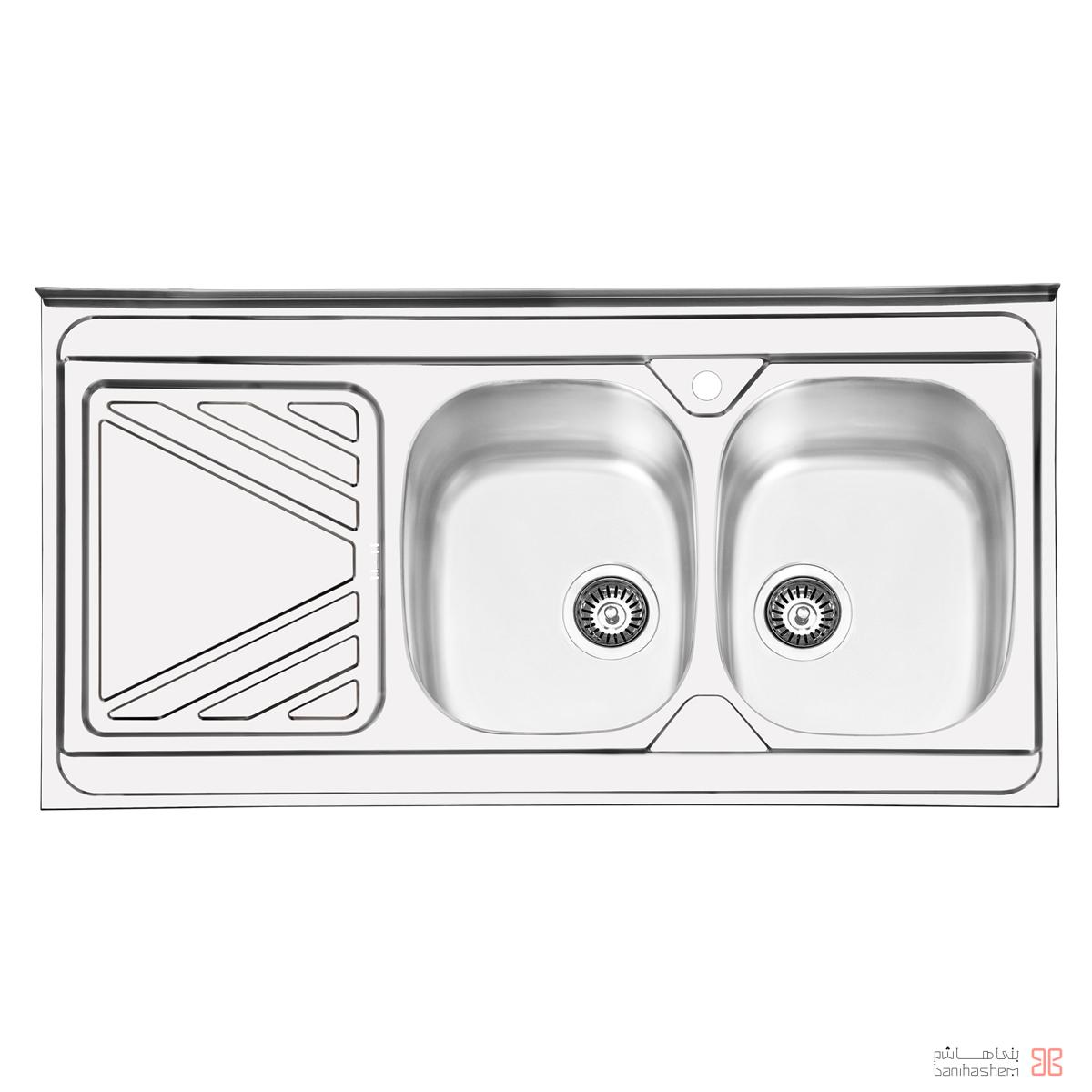 Iliasteel-Sink-1028R سینک ایلیا استیل مدل 1028 - Image 1