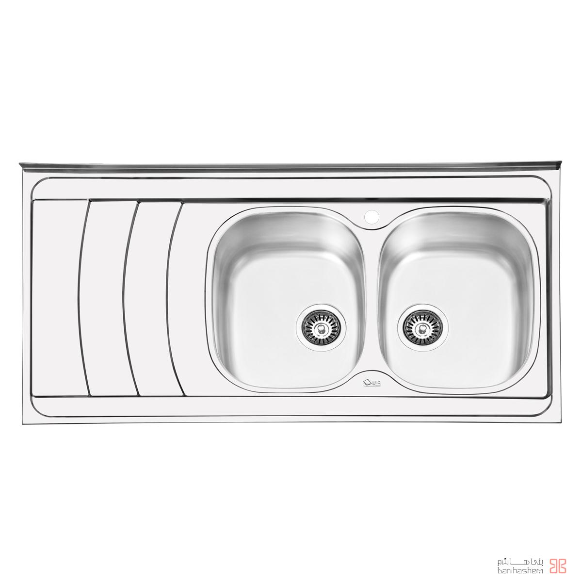 Iliasteel-Sink-1044R سینک ایلیا استیل مدل 1044 - Image 1