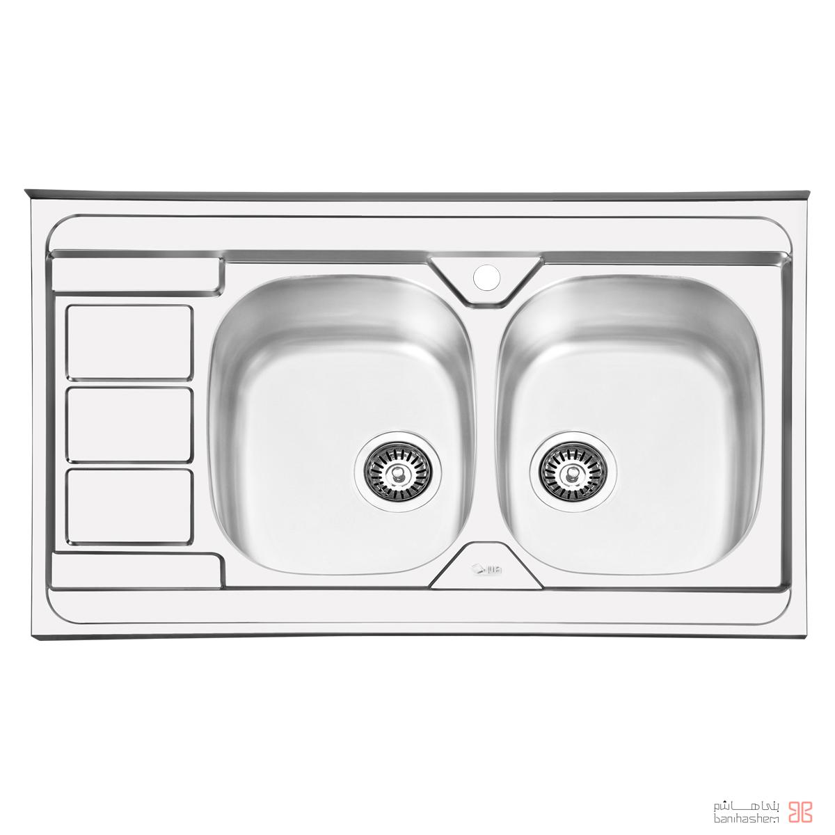 Iliasteel-Sink-1051R سینک ایلیا استیل مدل 1051 - Image 1